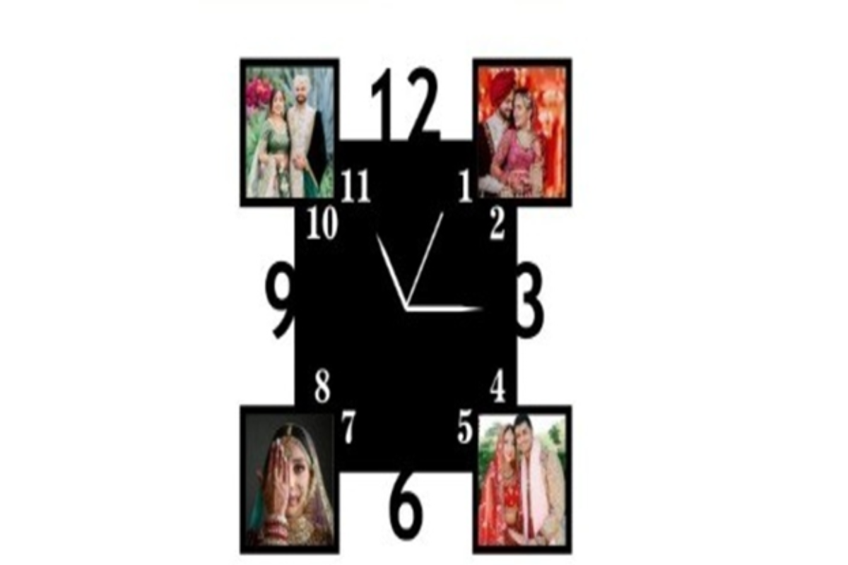 Customized Wooden Clock