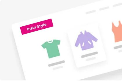 Insta Style – Custom T-Shirt Designer